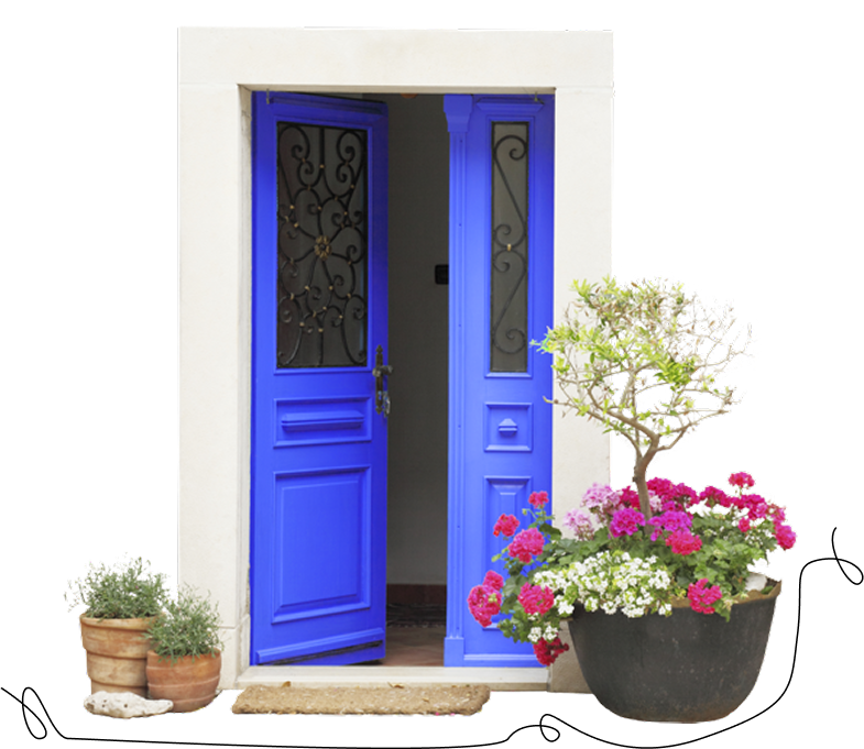 open door